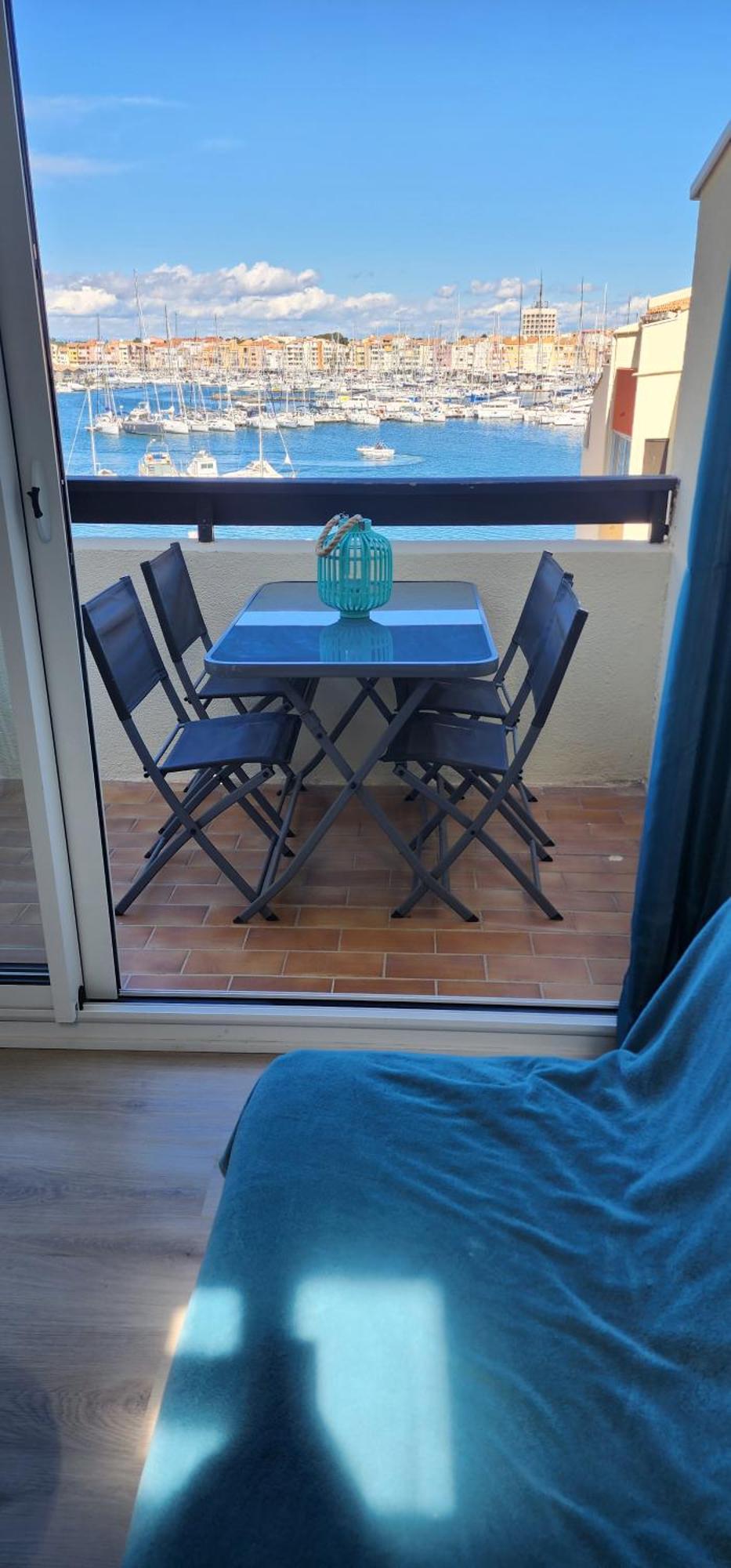 Studio Meuble Cap D Agde Avec Tres Belle Vue Sur Le Port Exteriér fotografie