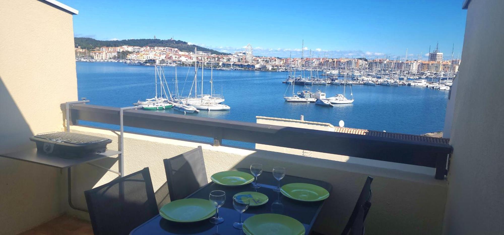 Studio Meuble Cap D Agde Avec Tres Belle Vue Sur Le Port Exteriér fotografie
